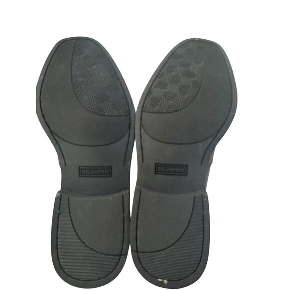 De La Rentis Men's Black Leather Loafers Size 9M Brazil Slip On Excellent #DR - Picture 9 of 10